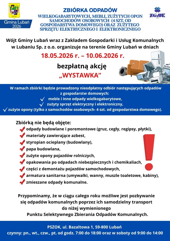 Zdjęcie przedstawia plakat informujący o&nbsp;zbi&oacute;rce