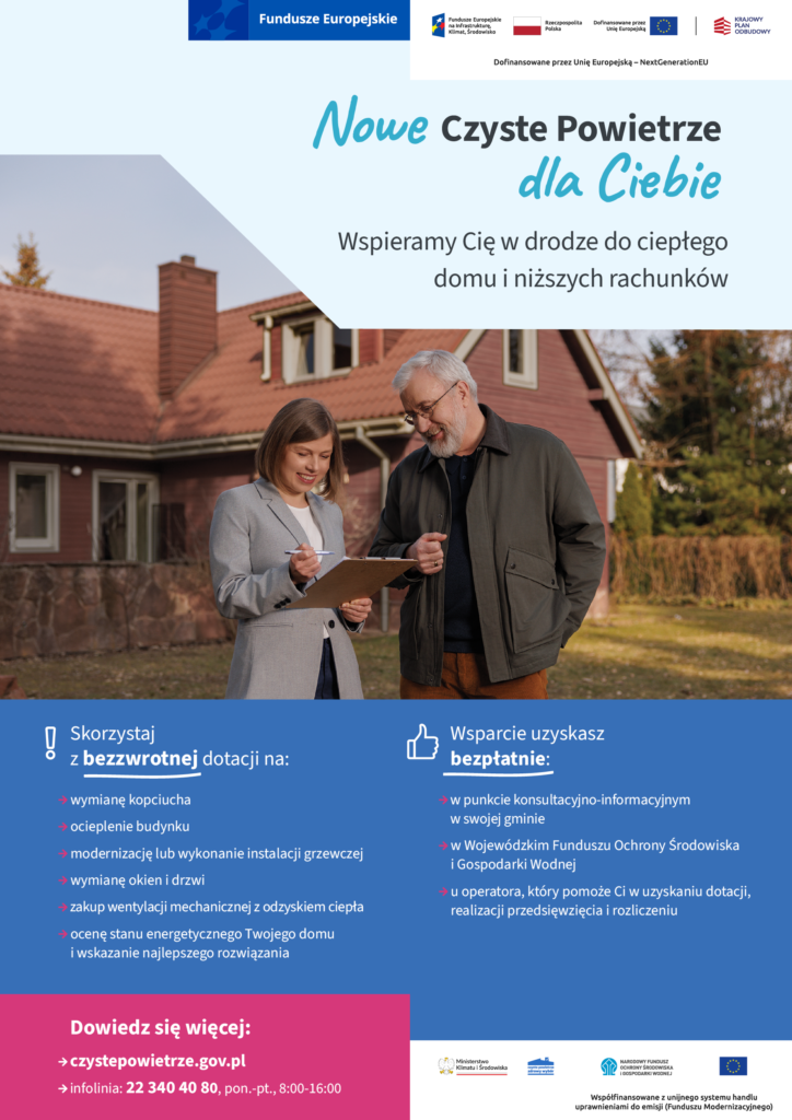 Plakat dot. czystego powietrza