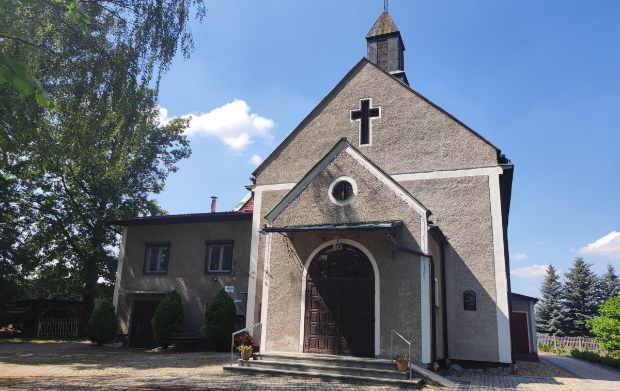 Wejście do budynku kościoła