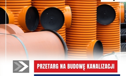 Zdjęcie przedstawia rury kanalizacyjne