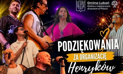 Zdjęcie przedstawia artystów tegorocznych Henryków