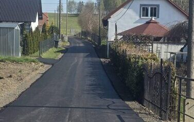 Nowe drogi asfaltowe w Pisarzowicach 2