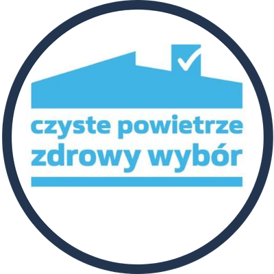 Logo programu czyste powietrze