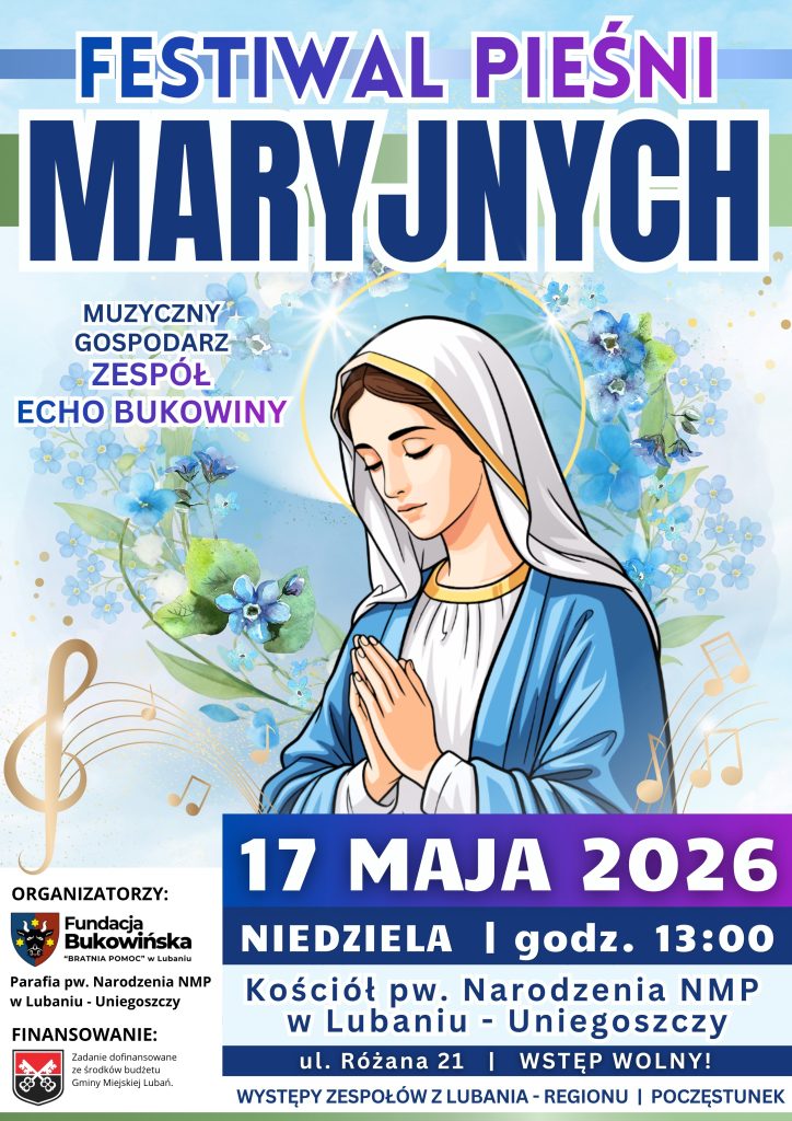 Zdjęcie przedstawia plakat promujący festiwal