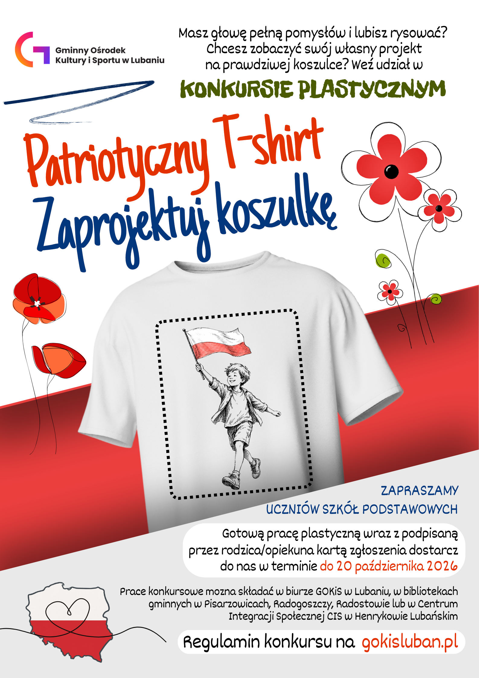 Zdjęcie przedstawia plakat konkursowy