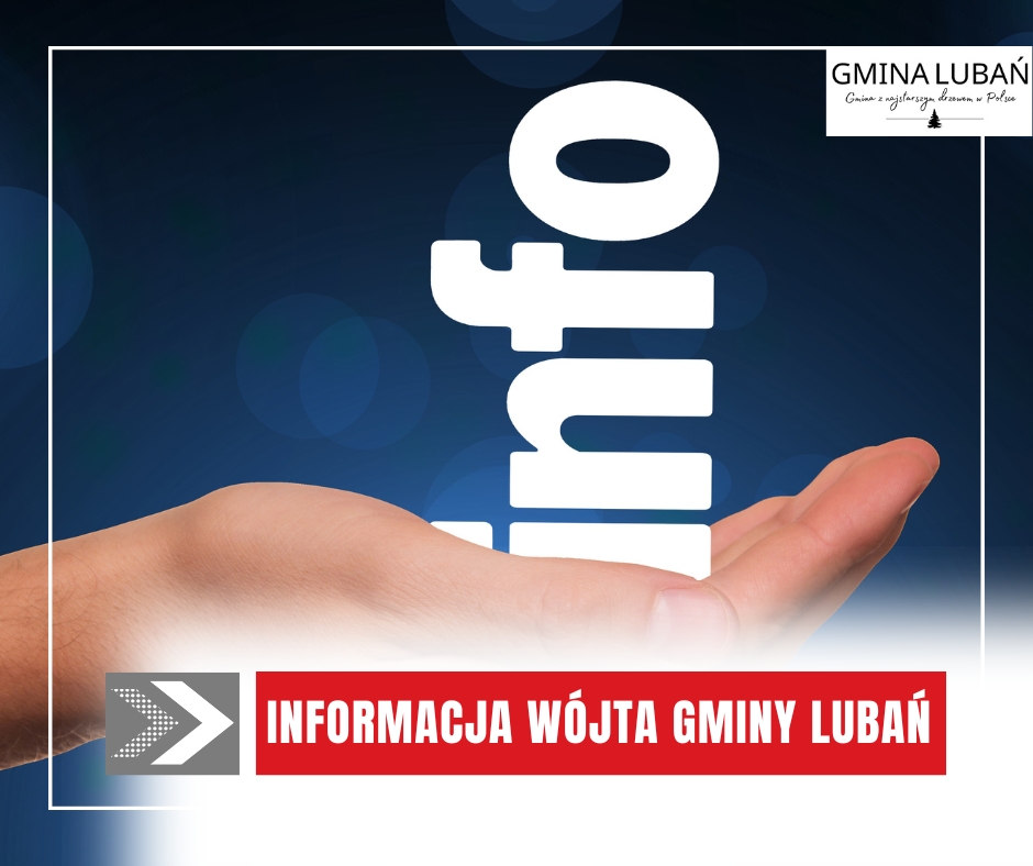 Zdjęcie poglądowe zawiera grafikę info