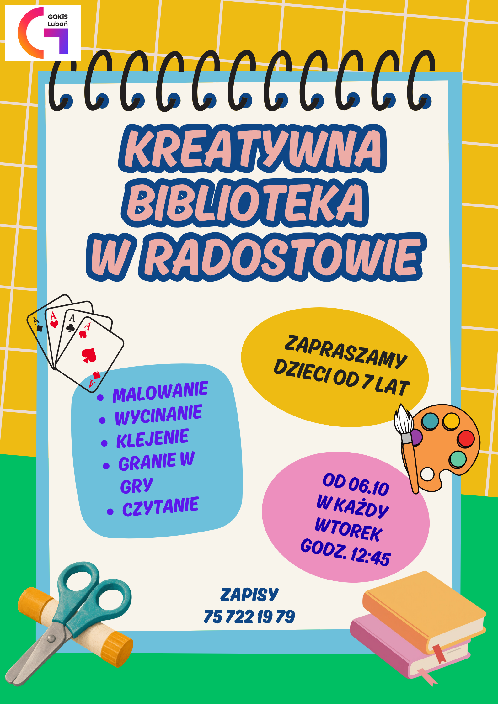 Zdjęcie przedstawia plakat promujący zajęcia