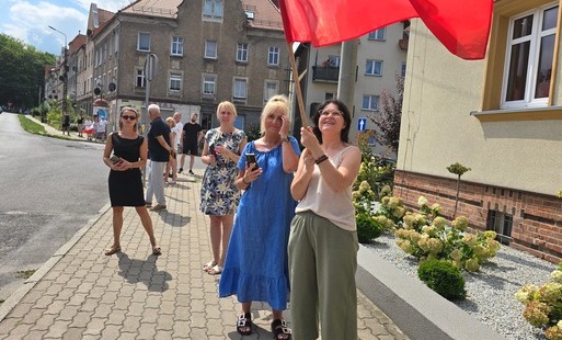 Zdjęcie do Tour De Polgne przejechał przez Gmine Lubań