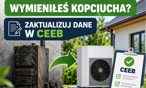 Zdjęcie przedstawia stary piec i ekologiczne źródło ciepła