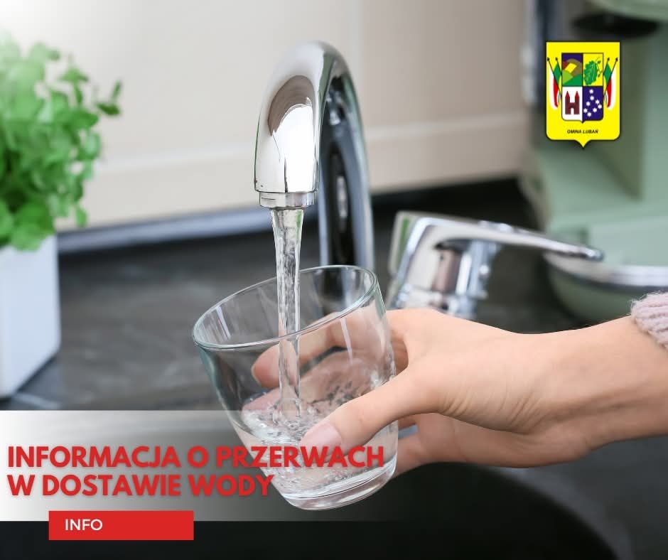 Informacja o przerwach w dostawie wody